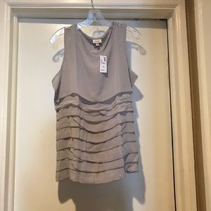 Studded Tiered Knit top.